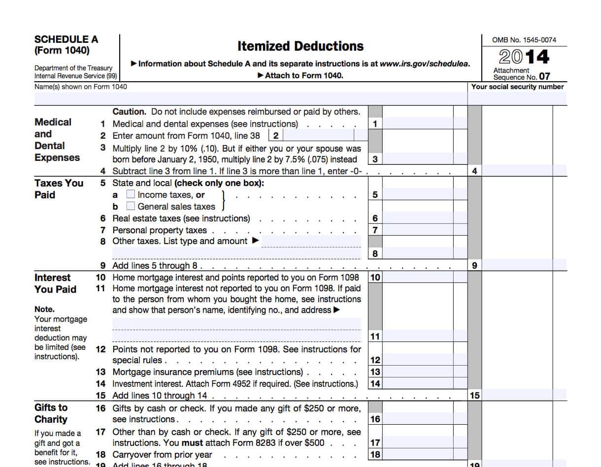 charitable contributions form 1040 interface